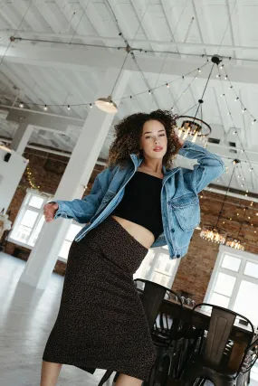 Wild Rhythm Midi Skirt Relaxed Mood