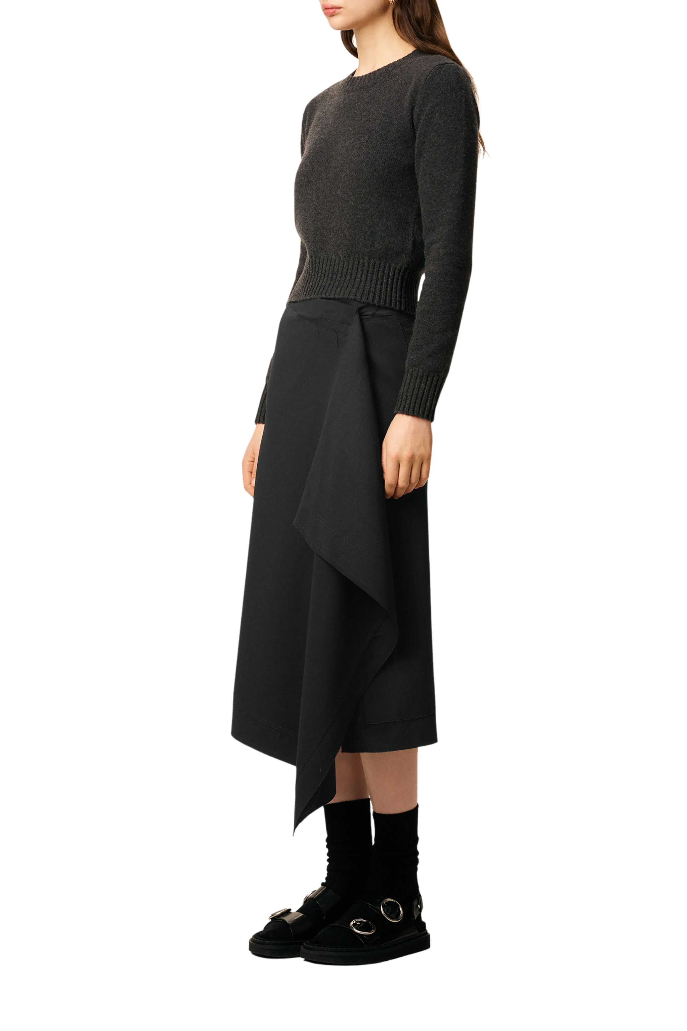 Smooth Finish Outfit Lookbook Wrap Skirt