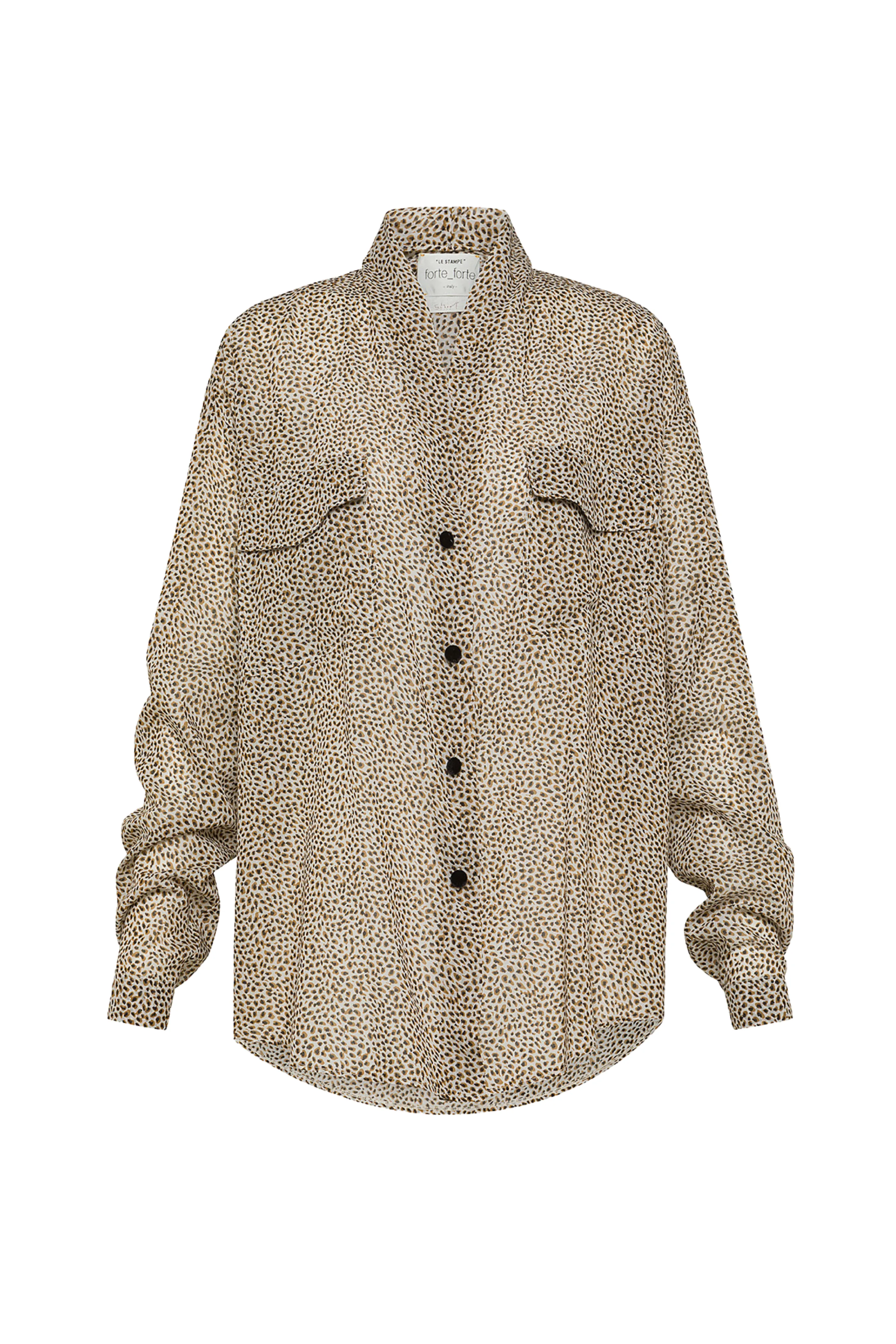 Utility Shirt Comfy Style Raw Edge Detail