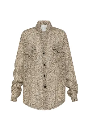 Utility Shirt Comfy Style Raw Edge Detail