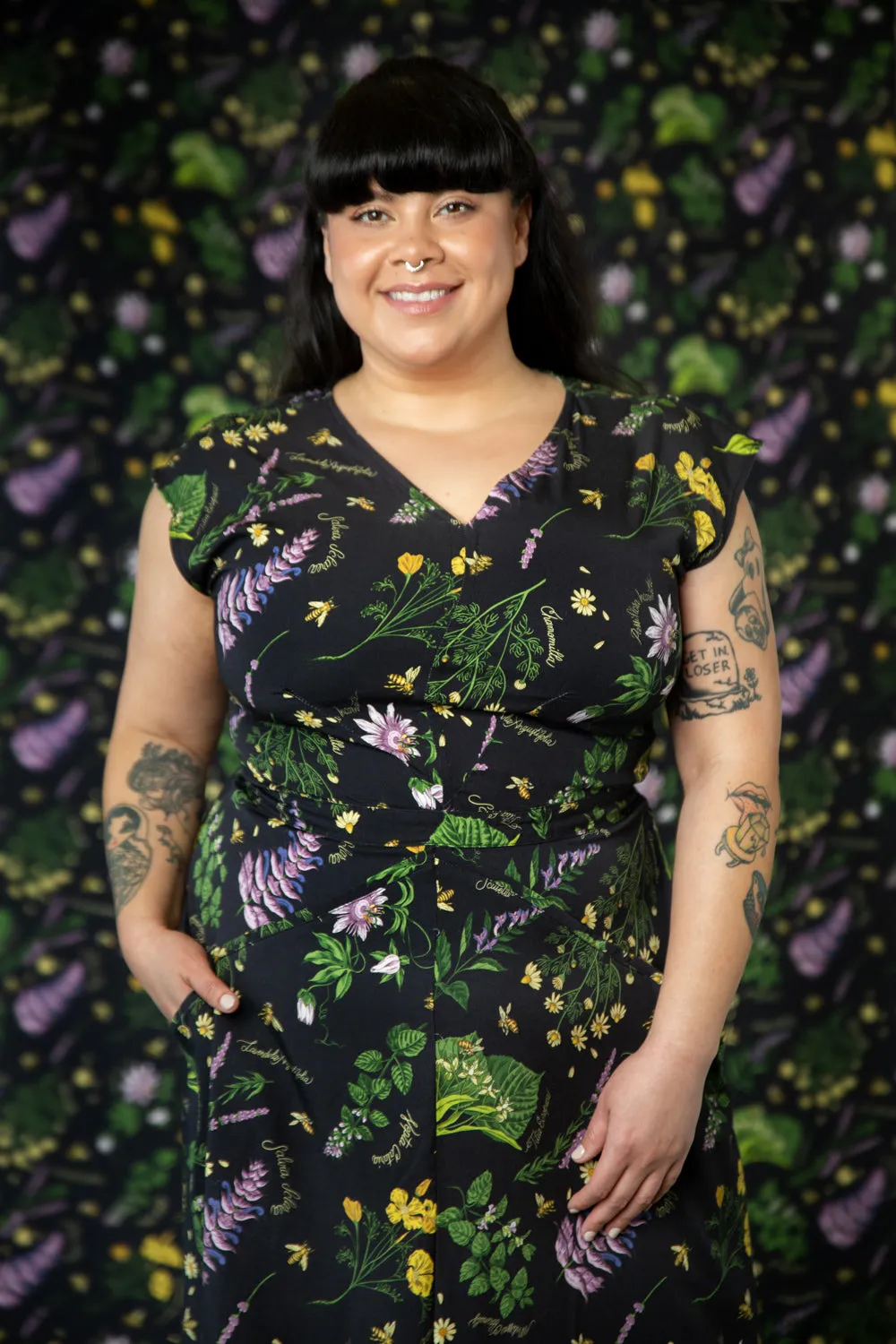 Xena Dress in Ecovero Nervine Contemporary Style