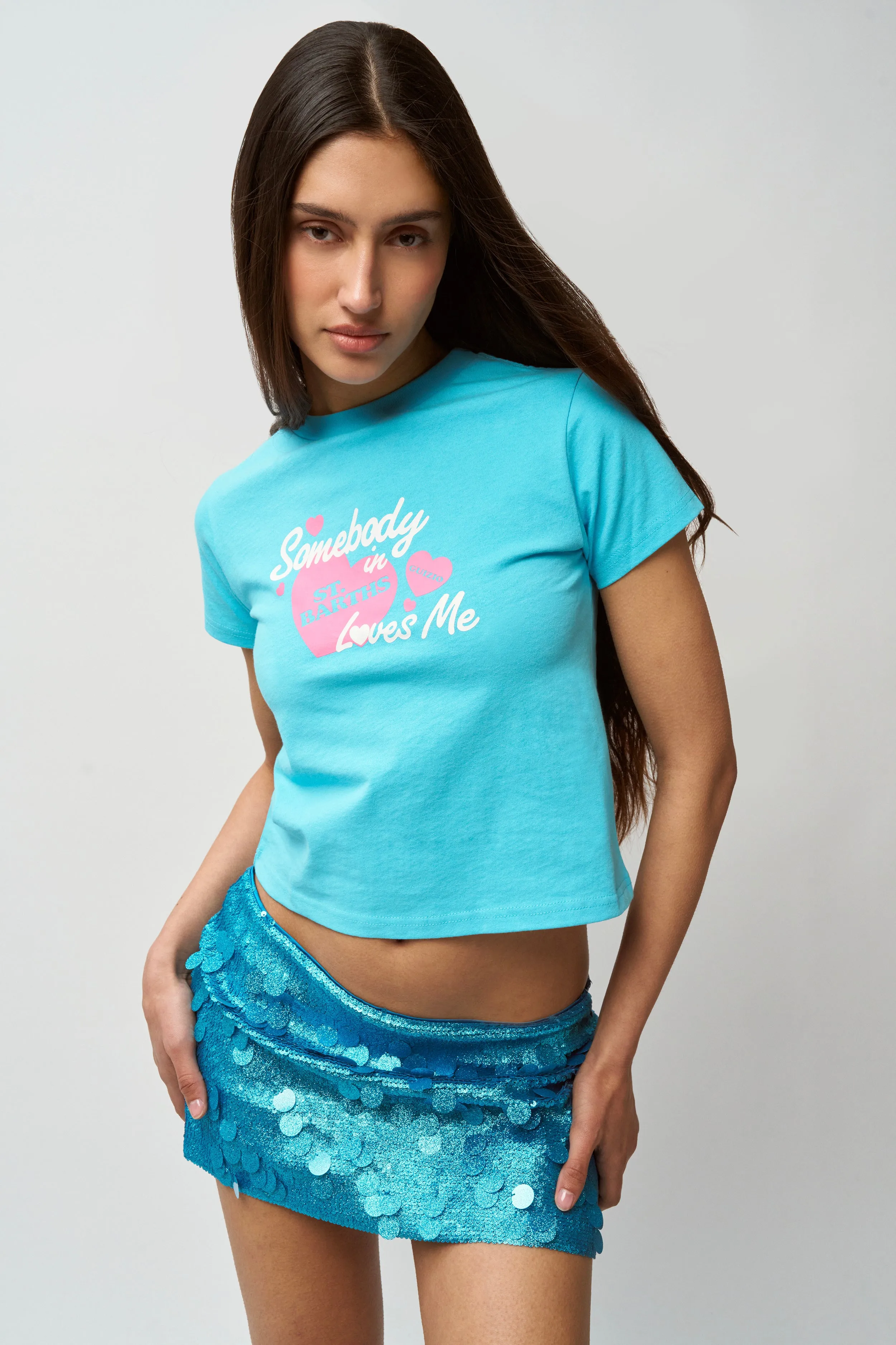 HypoallergenicMaterial RubberizedGrip Shrunken Tee St. Barts