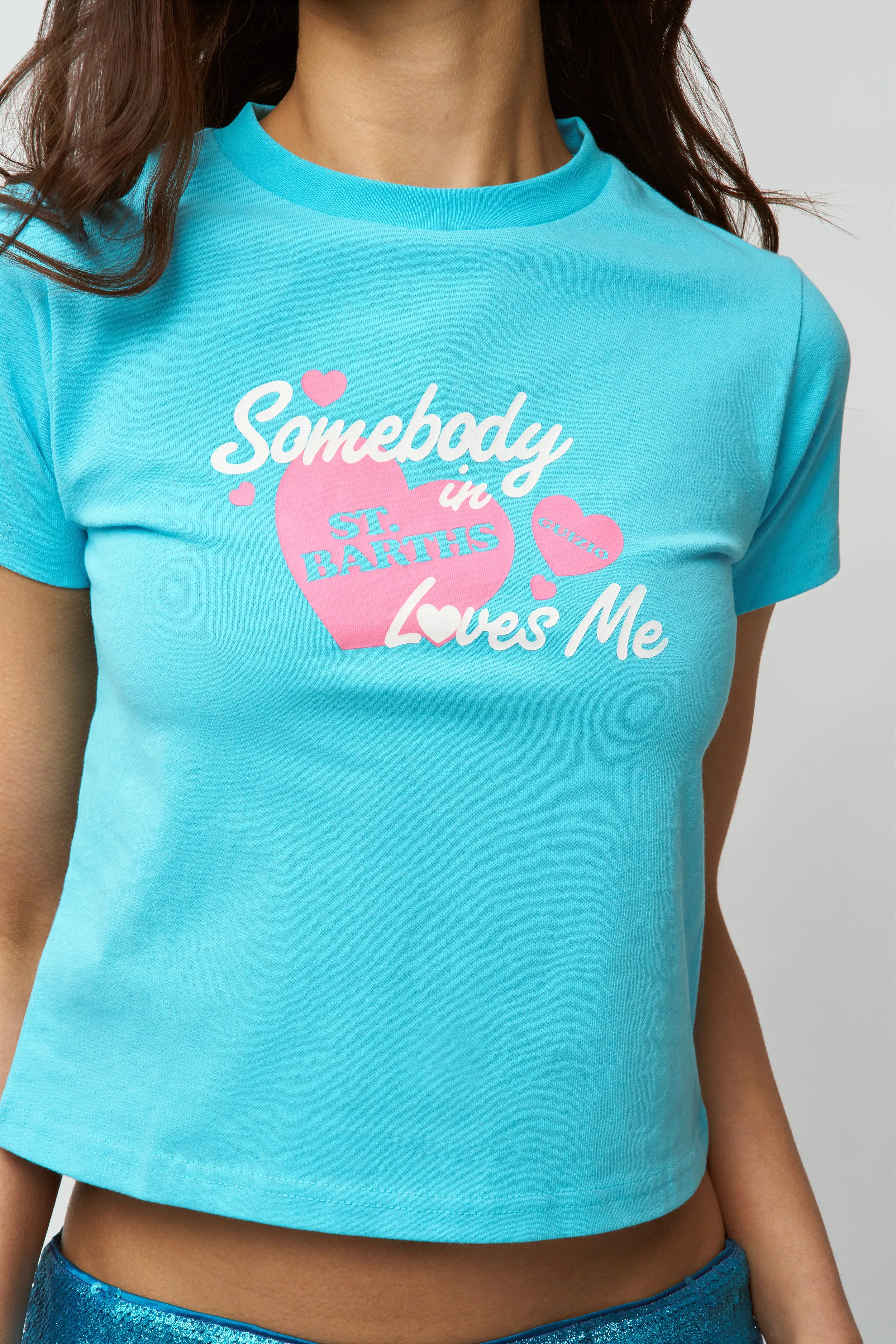 Shrunken Tee St. Barts Sun Protection Fabric