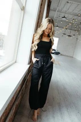 Breathable Mesh Insert Yours Truly Jumpsuit