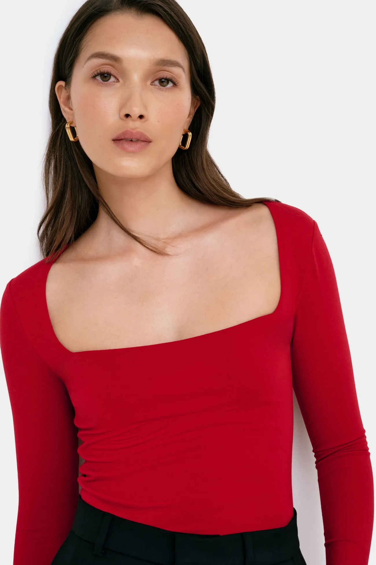 Yvonne Top Low Profile Zipper Closure