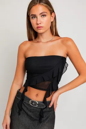 FrictionResistant Fabric AthleisureInspired Adore Me Strapless Tube Top