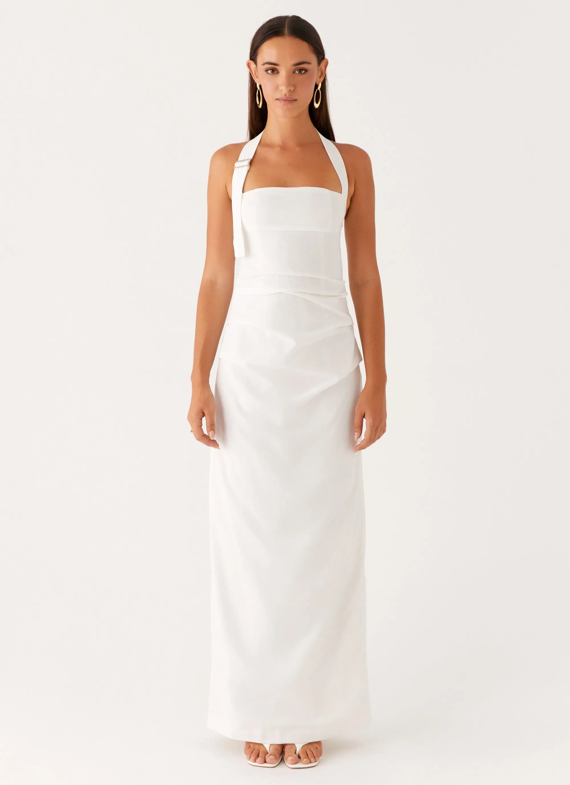 Light Flow Year Rounder Rumour Has it Maxi Dress - White