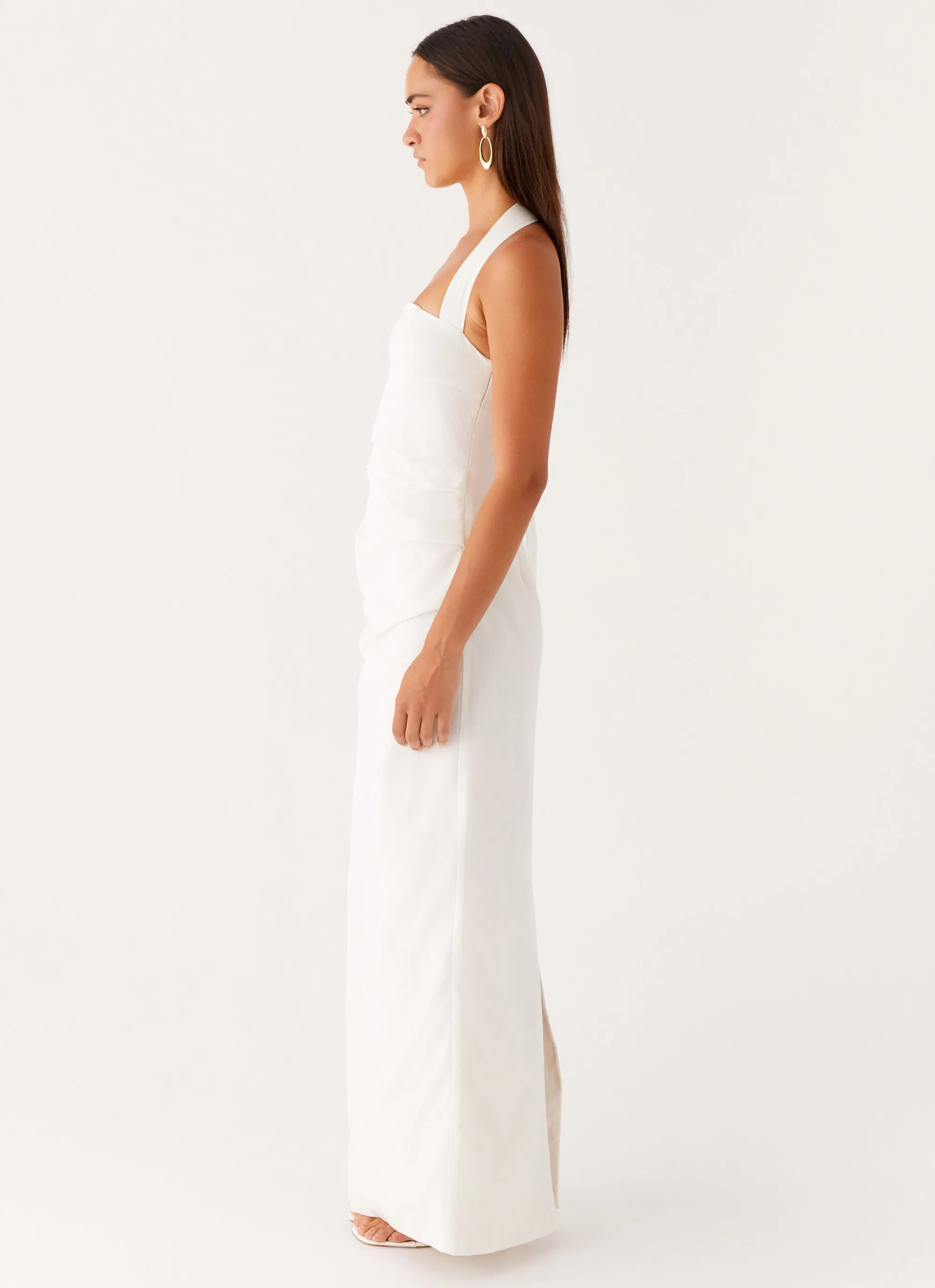 Elegant Layer Rumour Has it Maxi Dress - White